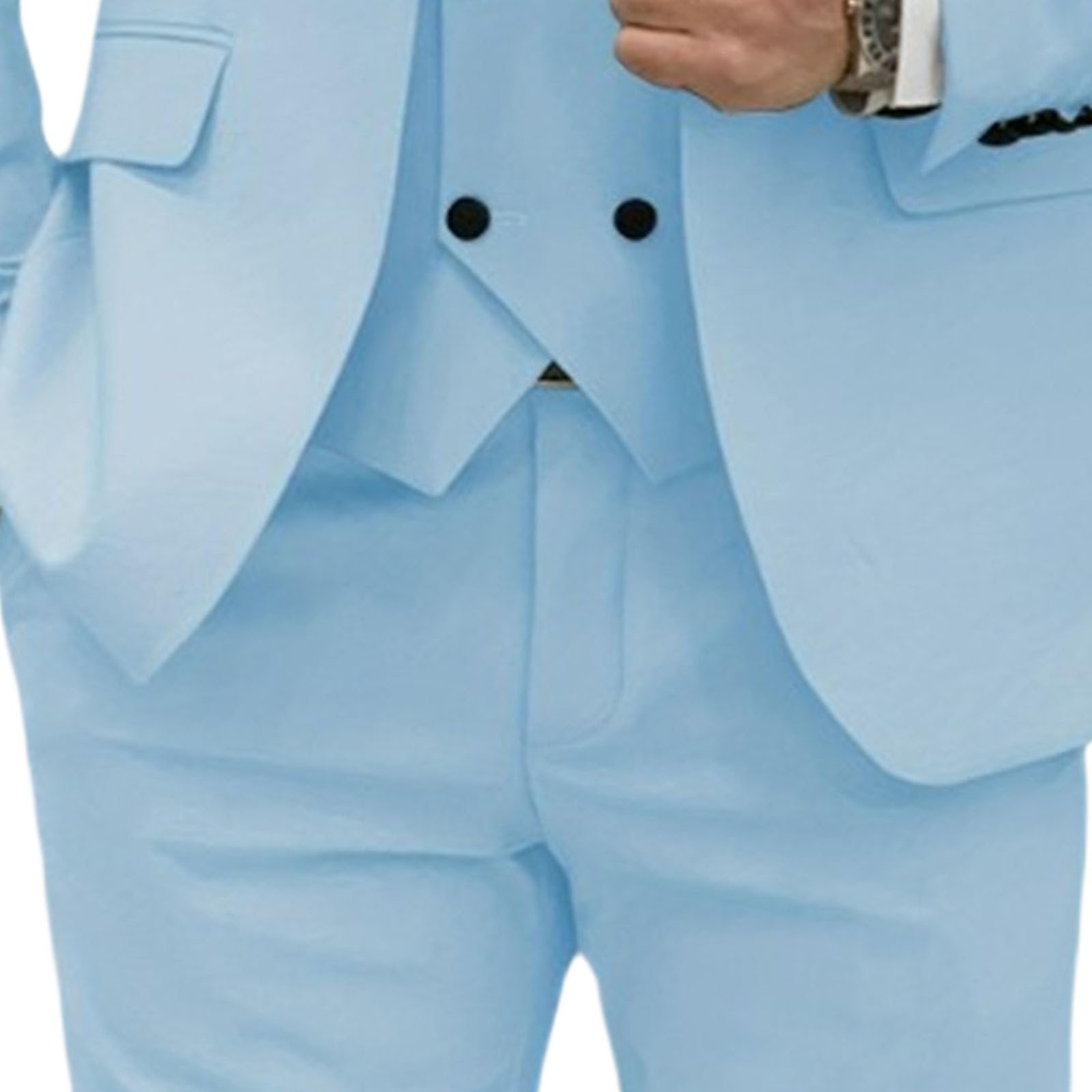 Traje de 3 Piezas para Hombre, Elegante, Ajustado, con Solapa de Pico, un botón, Formal, para Negocios, Boda, Fiesta, Chaqueta, Chaleco, pantalón, Conjunto Traje