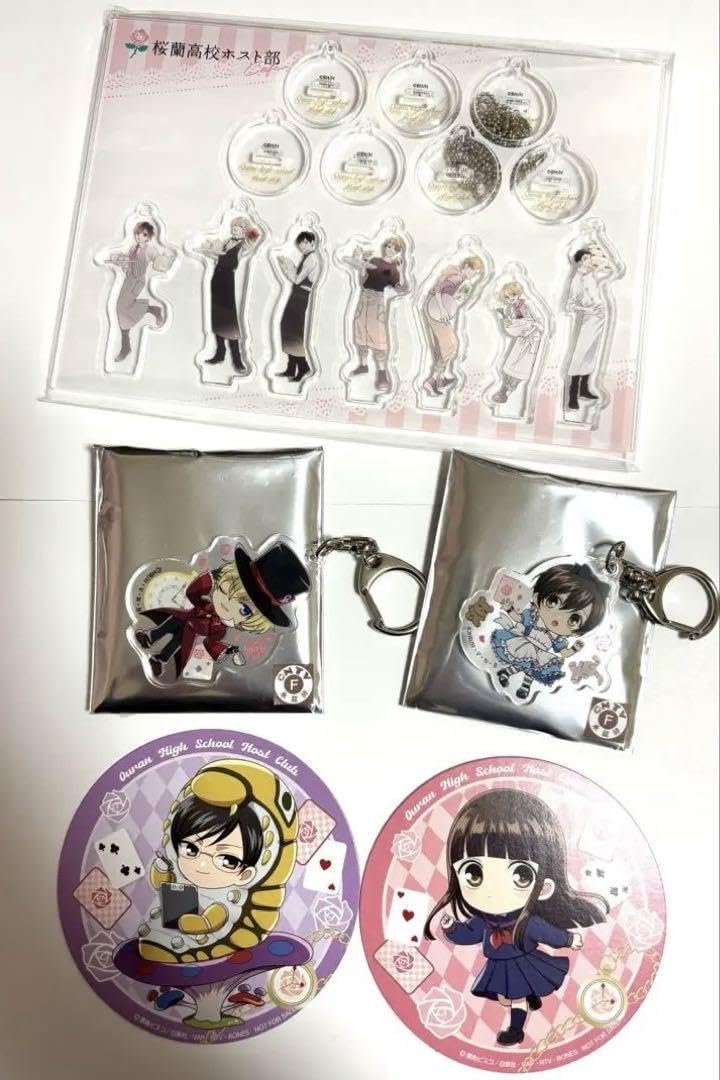 桜蘭高校ホスト部 カフェ ミニアクリルスタンドコレクション アクリル