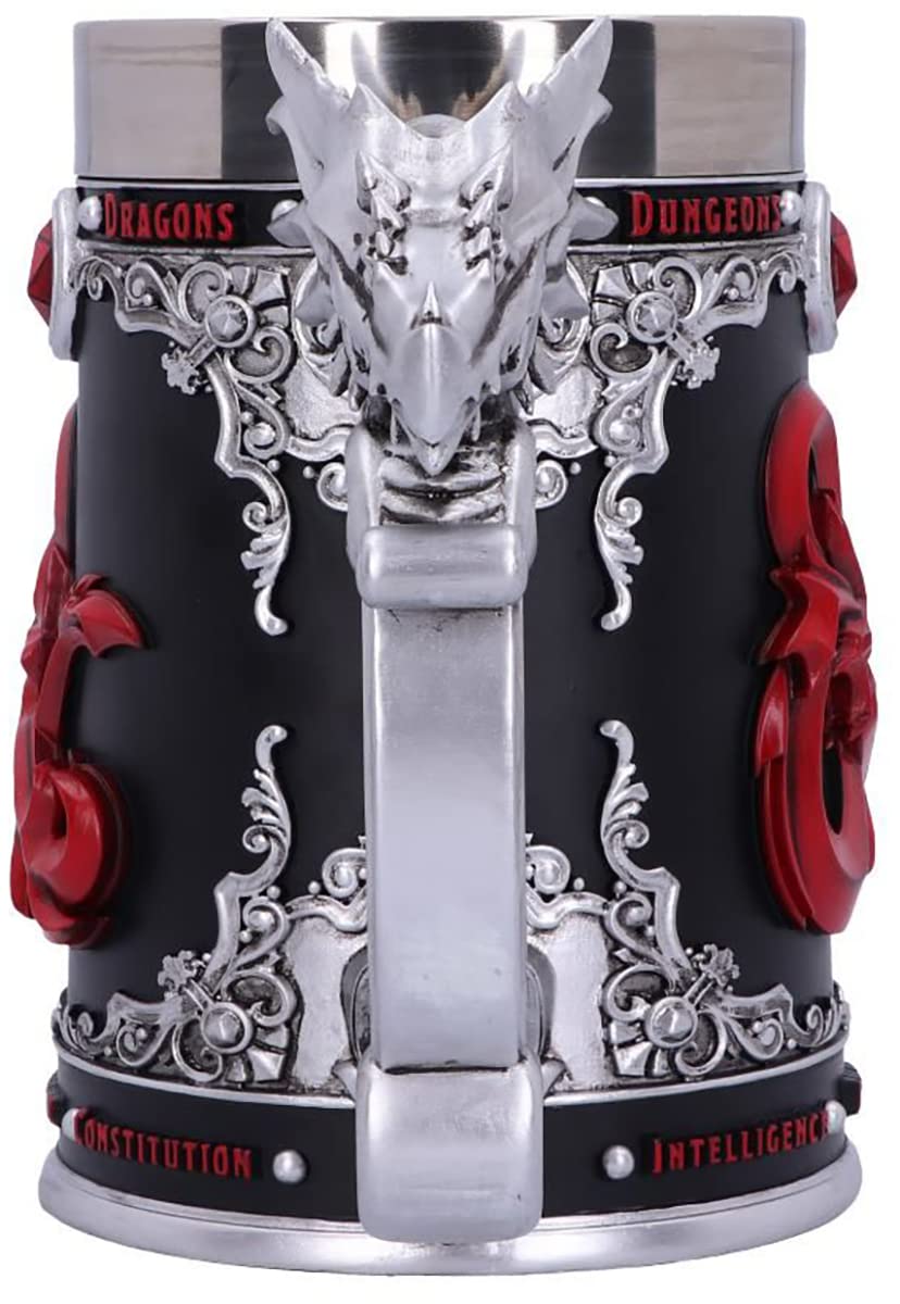 Nemesis Now D20 D20 Don et Dragons Fantasy Role Play Chope Noir 15,5 cm