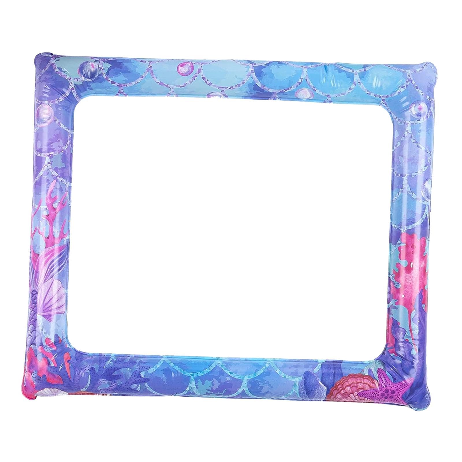 CLUB BOLLYWOOD® Inflatable Photo Frame 29.5x25.6 Hawaiian Party Decoration Photo Booth Props |Balloons|Balloons|1 Multicolor Inflatable Photo Booth Selfie Frame, 29.53inchx25.59inch.