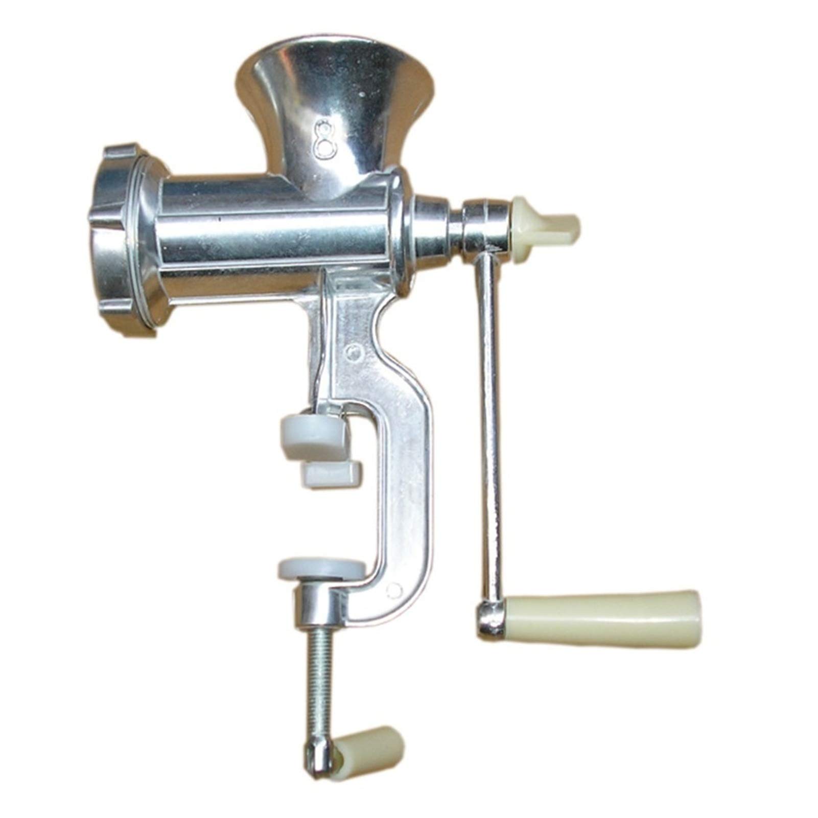 Ciężkie Ręczny szlifierka mięsna 5# 8# Meat Mincer Kiełbasa Maszyna Spice Marchra Mincer (Color : Base, Size : No 5)