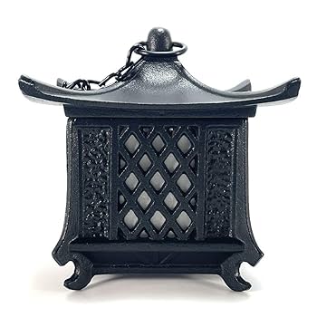 吊り灯篭 吊るし灯篭 南部鉄器 六角洋灯 吊り灯篭 吊るし灯篭 南部鉄器 六角洋灯