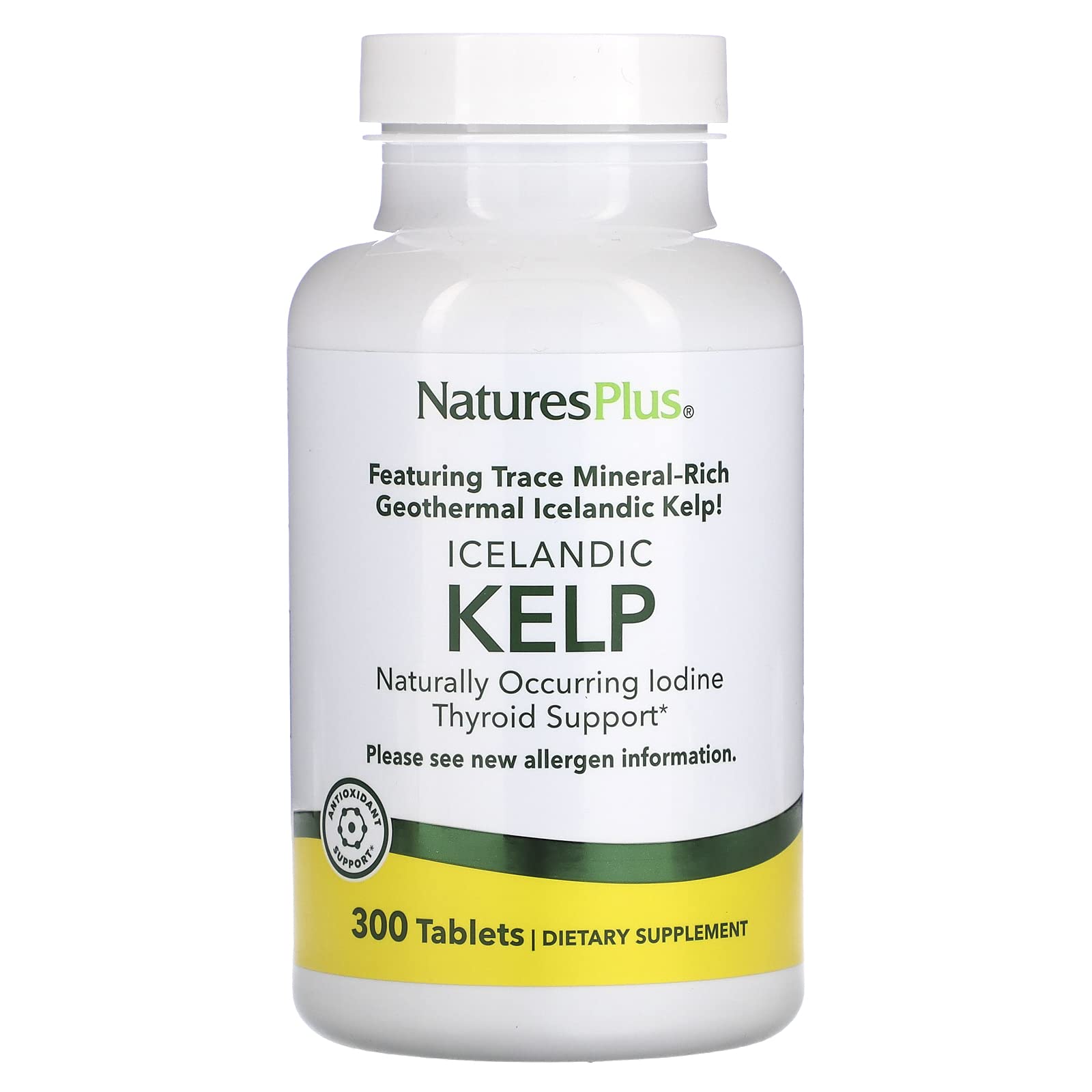 Nature's Plus, Icelandic Kelp, 300 Tablets
