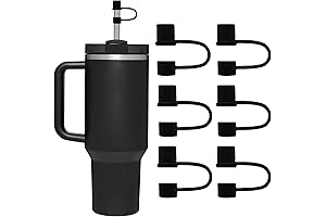 6 Pack Silicone Straw Cover: Ultimate Protection for Your Stanley Straws