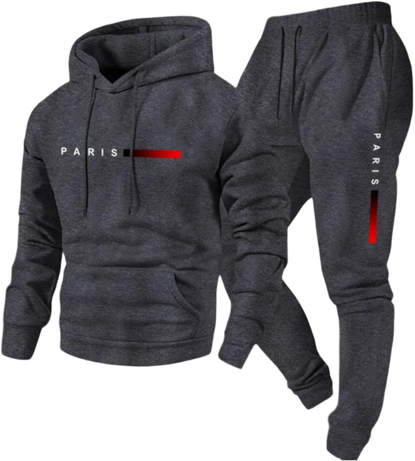 Men's Tracksuits Sweatsuits for Men 2 Piece Hoodies and Joggers Sets Casual Athletic Sweatpants Hooded Track Suit