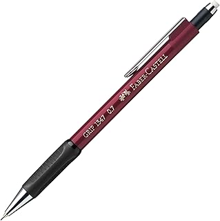 Faber-Castell Grip 1347 - Portaminas (0,7 mm), color rojo