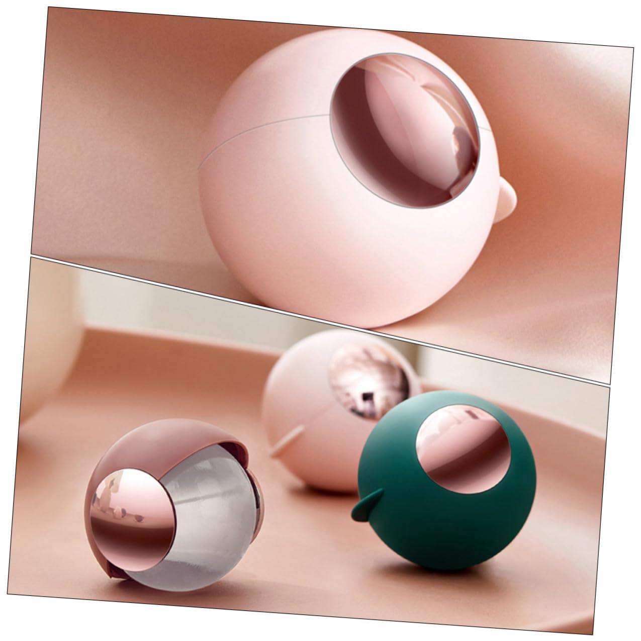 Waschbarer Kleiderfusselentferner mit Deckel, Rosa, Abs und Pu | Reise und Geschäftseinsatz, Sichere Klebefläche, für Tierhaare und Gewebe