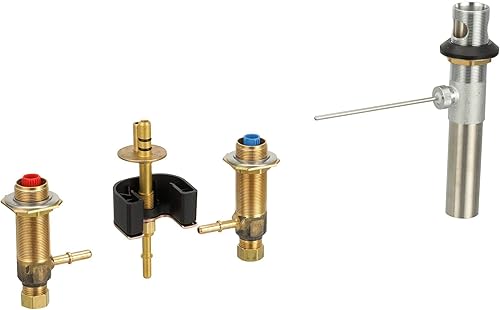 Miniatura 3 de Moen 9000 - Grifo para fregadero de baño con válvula de desagüe y tecnología M-PACT