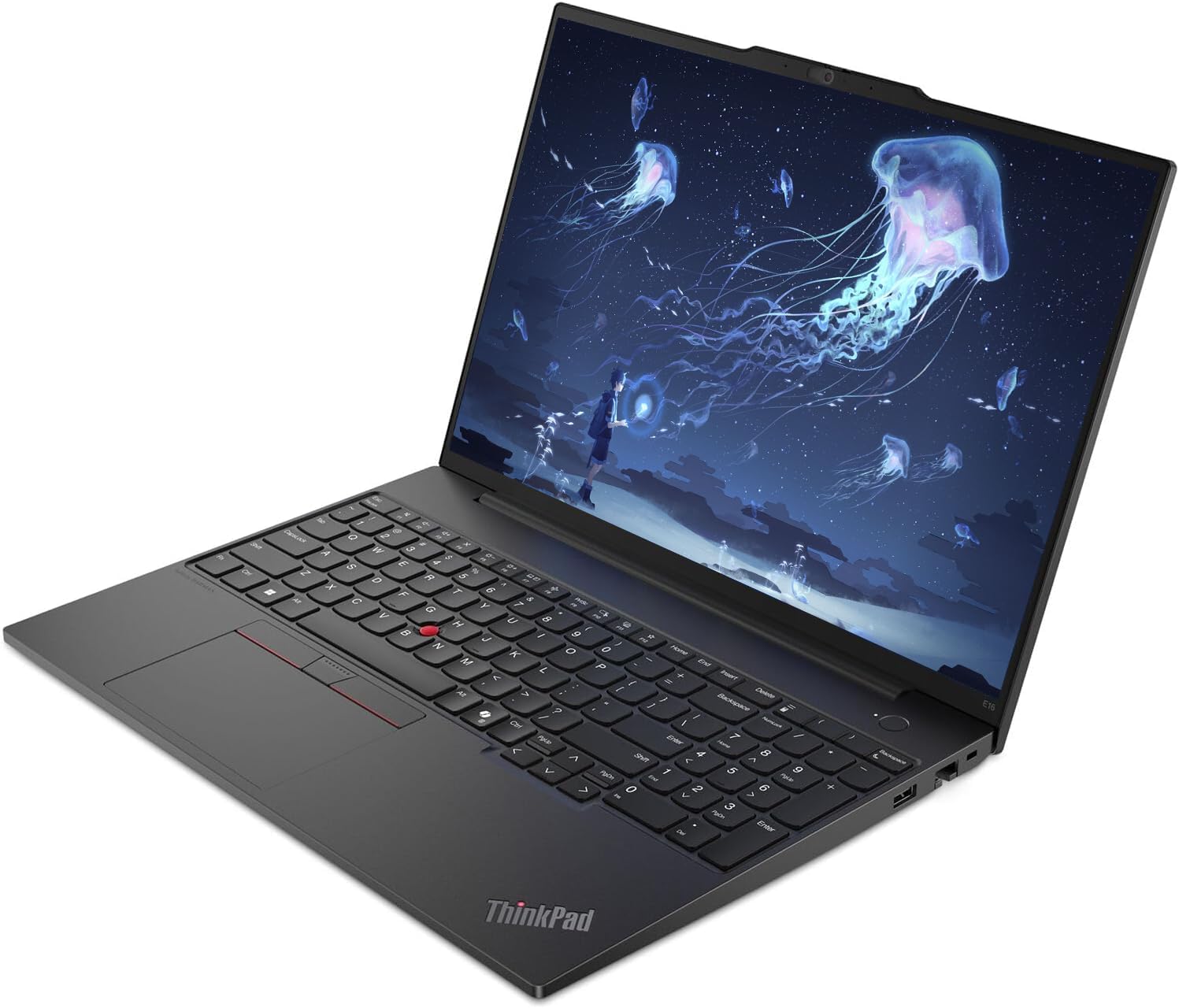 Lenovo ThinkPad E16 16" WUXGA Business Laptop, AMD Ryzen 5 7530U (Beat i7-1165G7), Up to 4.5GHz, 16GB RAM, 512GB PCIe SSD, Fingerprint, Backlit, HDMI, RJ-45, Wi-Fi 6, Windows 11 Pro, with 5ave Kit
