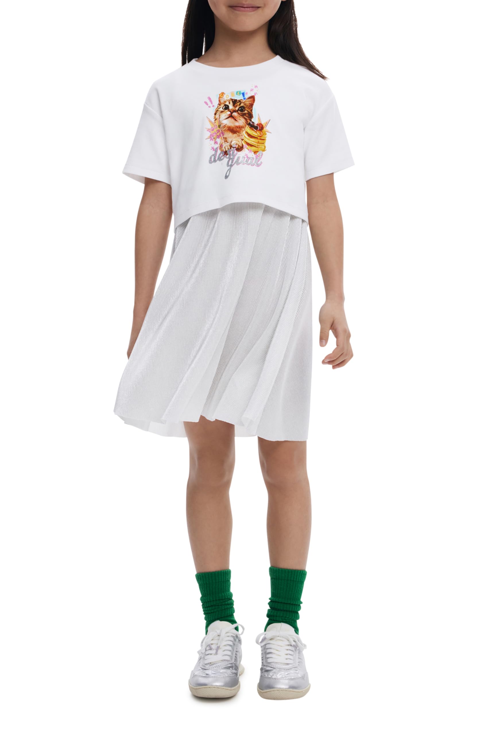 Desigual Vest_Miau, 1000 Blanco, 13/14