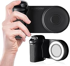 NEWDRU LightBuddy Pro – Magnetic Selfie Light Holder | Adjustable Brightness & Color | Portable & Rechargeable LED Light for Phones | Ideal for Content Creation, Video Calls, Makeup & Photography