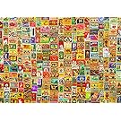 Vintage Matchboxes 1000 Piece Jigsaw Puzzle by Colorcraft