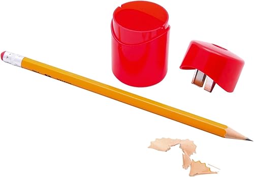 Miniatura 3 de Baumgartens 19270 - Sacapuntas con receptáculo de 1-34 pulgadas, surtido