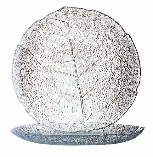 Arc International Luminarc Aspen Clear Dessert Plate, 7-1/2-Inch, Set of 6