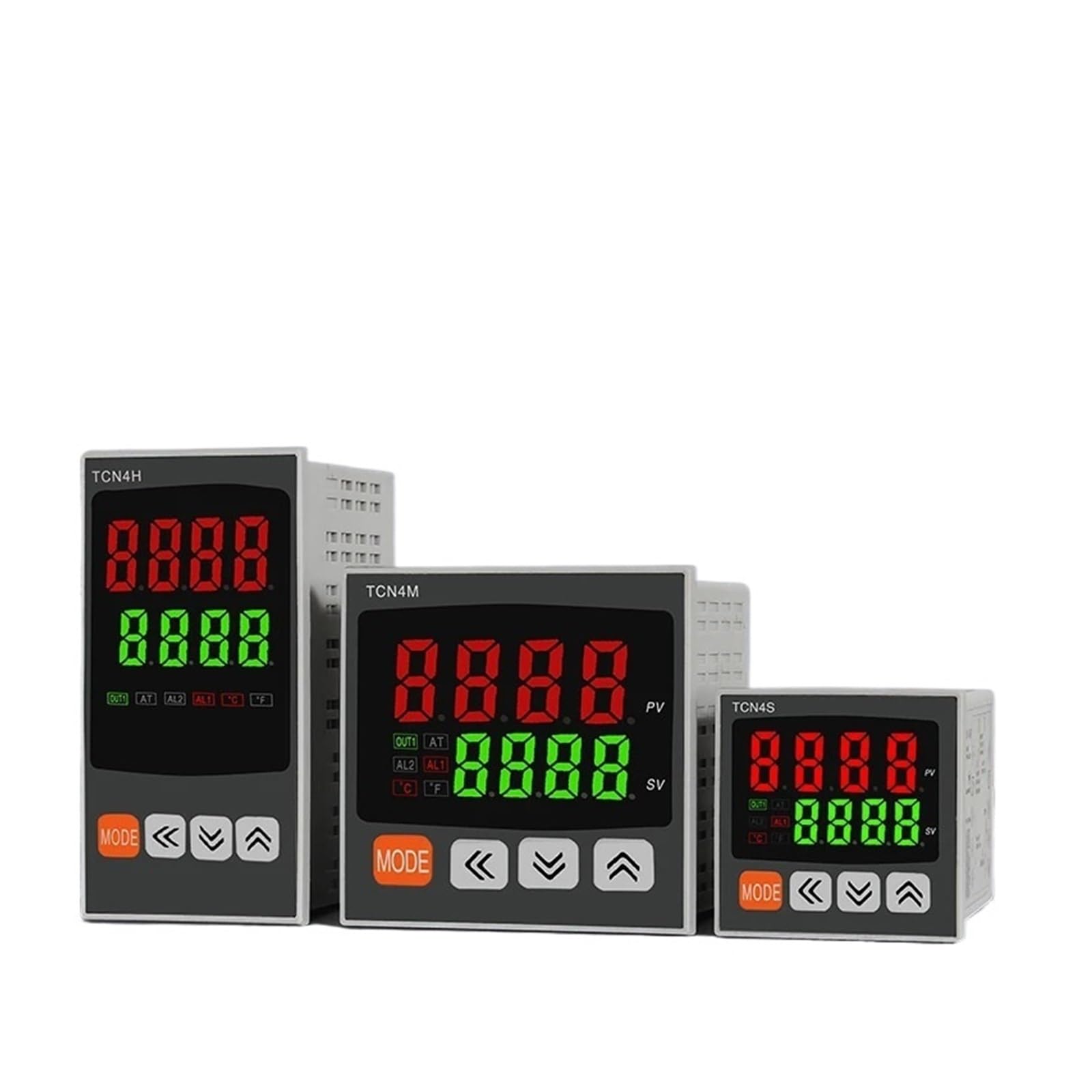 Controlador de Temperatura Termostato Digital SSR+Relay Salida Entrada Universal TC4S TC4H TC4M Controlador de Temperatura PID Regulador SSR Relé 110 V CA 220 V(TCN4M 72X72)