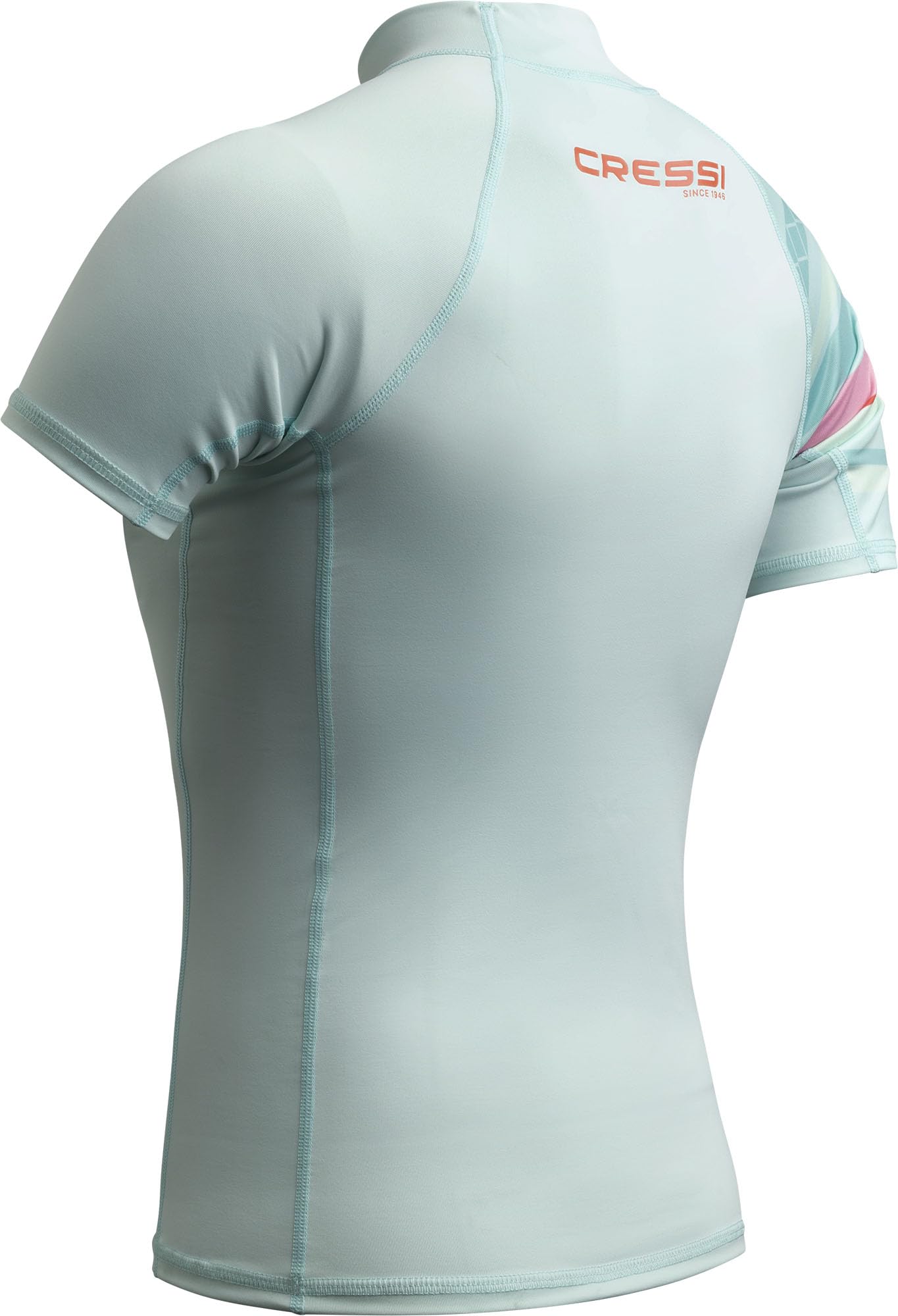 Cressi Shield Lady Rash Guard Short/SL - Rashguard à Manches Courtes Protection pour Sup et Sports Nautiques, Femmes