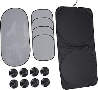 SUPVOX 1 Conjunto De Persianas Ventosa Para Janela Cortinas De Bloqueio De Sol Persianas Automáticas Para Janela Para Carro Viseira Para Carro Para-Sol Para-Sol Automático Para-Sol