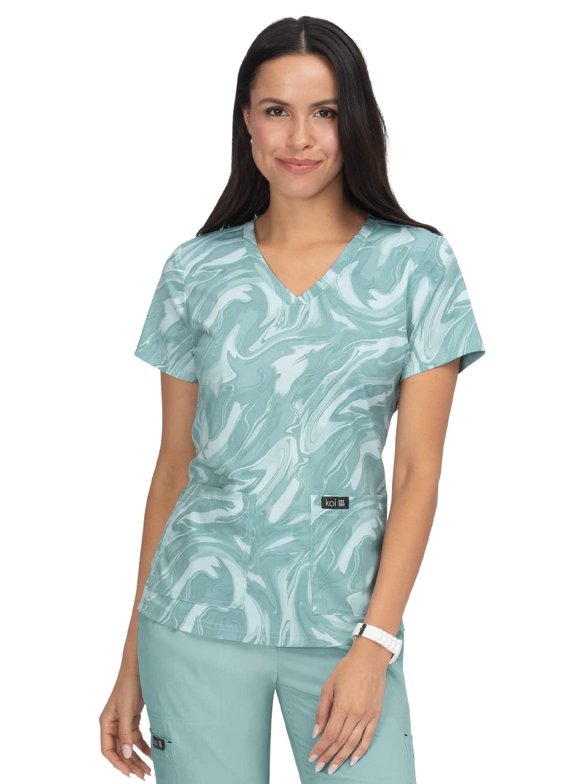 KOIwomens Leslie Top Medical Scrubs Shirt