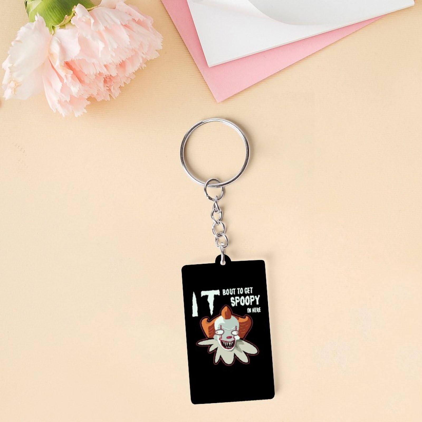 Amazon.co.jp: キーホルダー IT イット ペニーワイズ アクリル