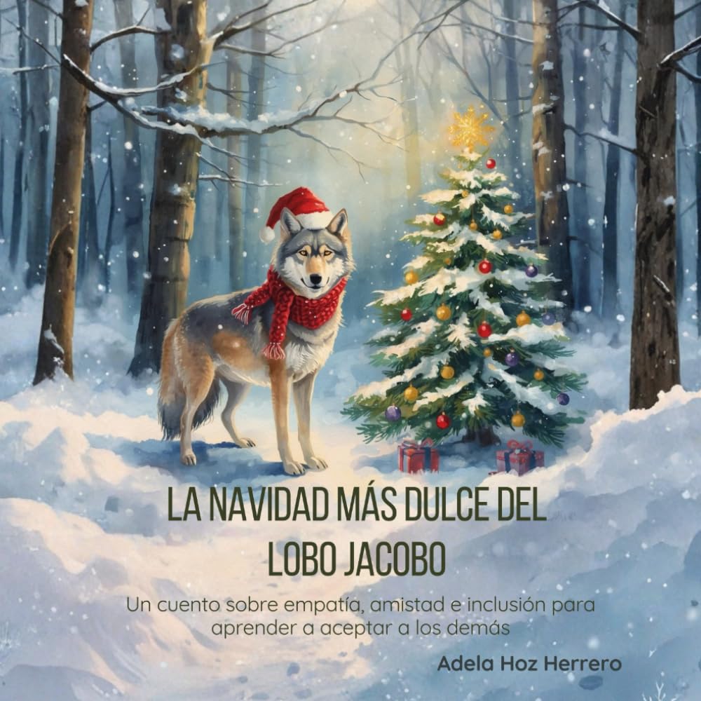 La Navidad más dulce del lobo Jacobo: Un cuento sobre empatía, amistad e inclusión para aprender a aceptar a los demás (Pequeños corazones con emociones gigantes)