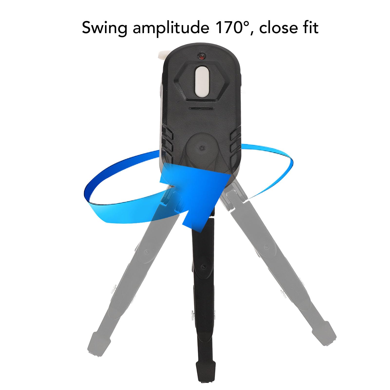 aqxreight Limpiaparabrisas para Casco De Moto Recargable 2 Velocidades Resistente Al Agua Compatible con La Mayoría De Cascos De Motocicleta Y Vehículos Eléctricos Batería De 800mAh
