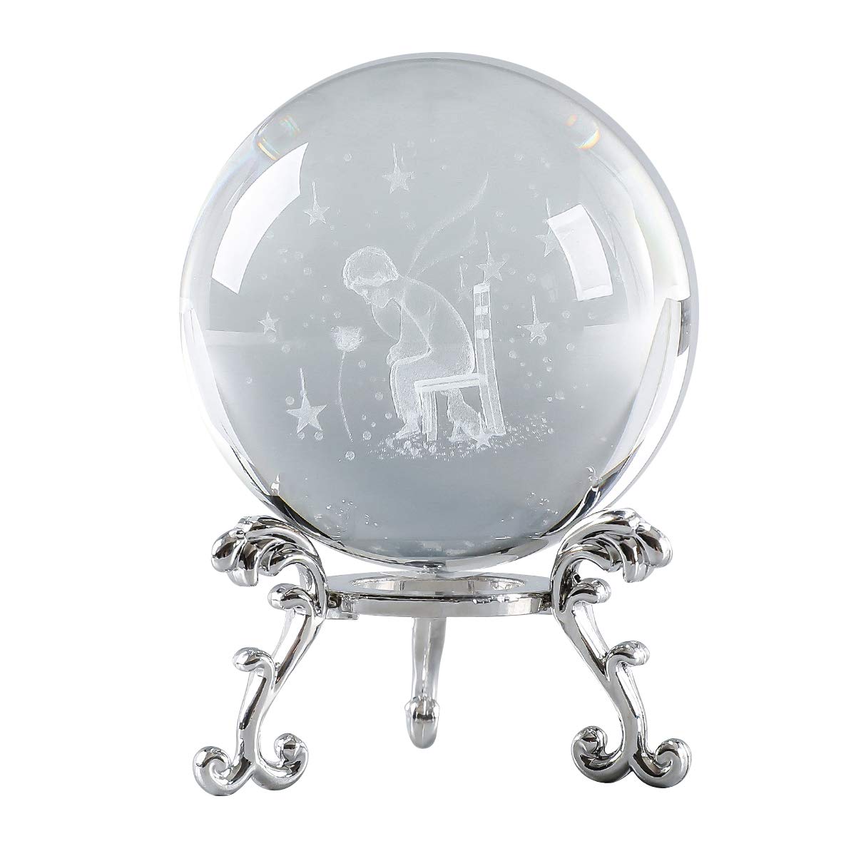 Amazon.co.jp: TITISKIN クリスタル 2.4インチ (60mm) カービング