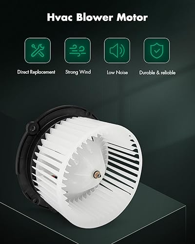 Miniatura 2 de SCITOO 700048 Motor de soplador HVAC para vehículos Nissan, motor de soplador de calentador de CA apto para 1999-2002 para Nissan Quest HVAC Motor