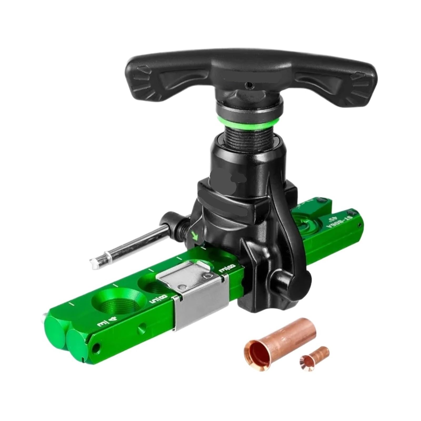 tornillo de banco, Herramienta De Abocardado S806A, Escariador Aire Acondicionado, Mantenimiento Tuberías Cobre, Férula Expansora Tubo Excéntrico(S806A)