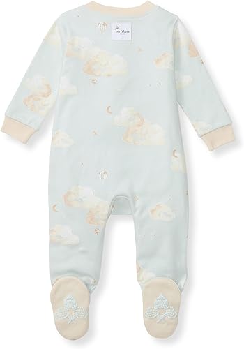 Miniatura 2 de Burt's Bees Baby - Pijama de una pieza para bebé, mameluco para dormir y jugar, algodón 100% orgánico, cremallera frontal
