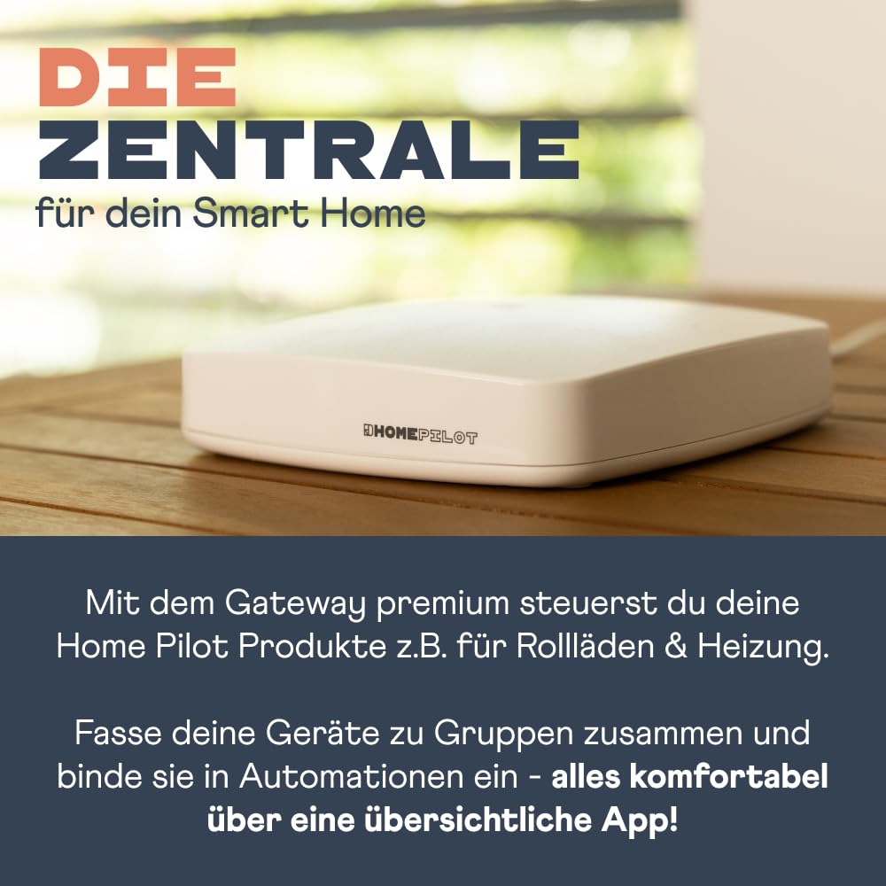 Home Pilot Gateway Smart-Home Zentrale Matter-Bridge Kompatibel Apple Home Amazon Alexa Google Assistant