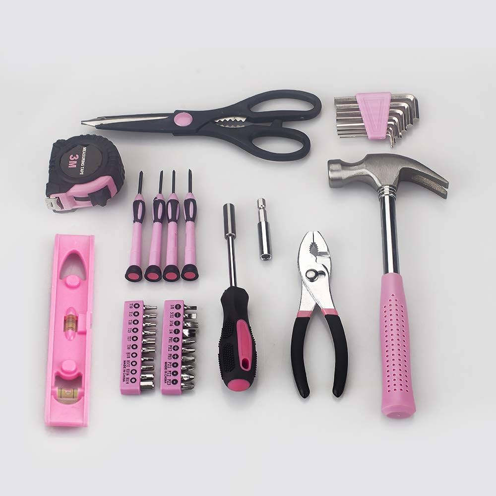 Amazon | 工具セット 女性 工具 ホームツールセット 家庭用 工具