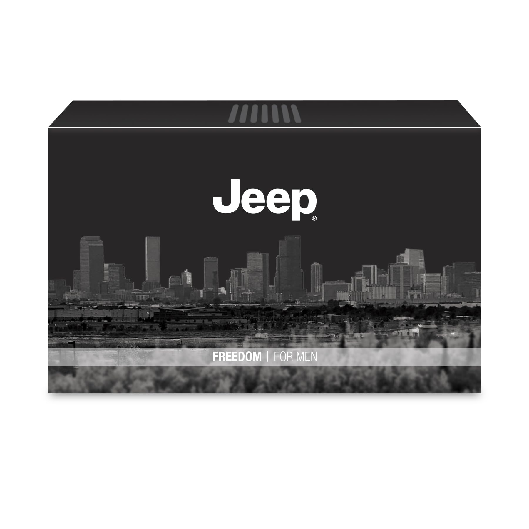 JEEP FREEDOM |Confezione Regalo, Dopobarba e Gel Doccia 200ml + Beauty Case, Fragranza Fresca e Delicata