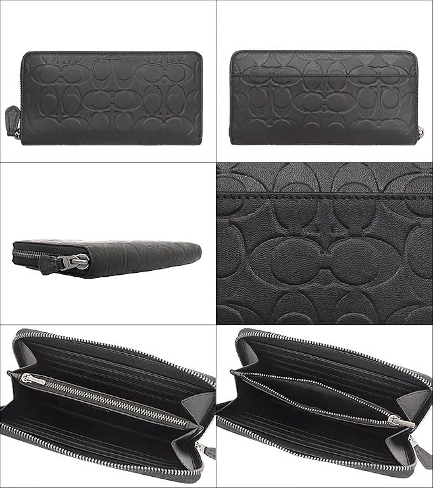【新品/日本限定】コーチCOACHアウトレット長財布CE551黒ブラック Amazon.co.jp: [コーチ] 財布 メンズ 長財布 アウトレット
