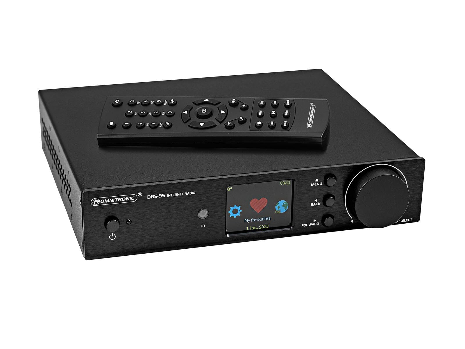 Omnitronic DRS-95 Front Panel