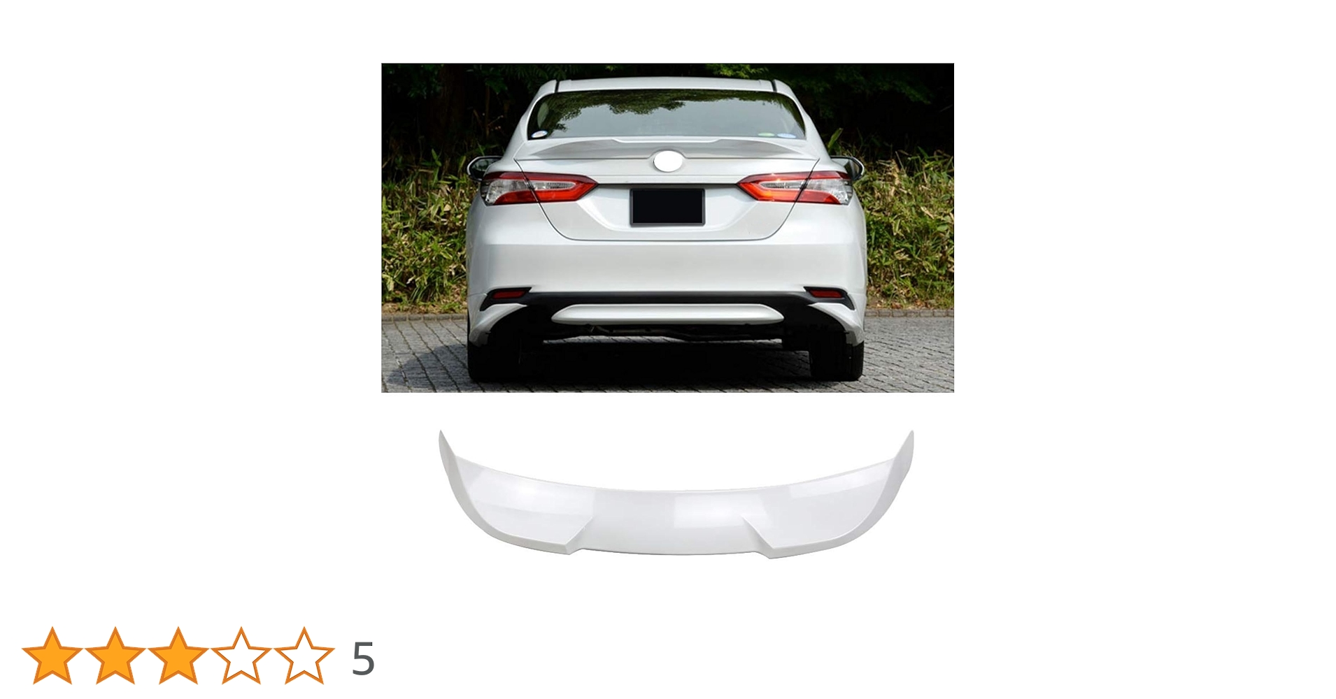 Amazon | CARIG リアスポイラー 2018-2024 10代目 トヨタ カムリ XV70