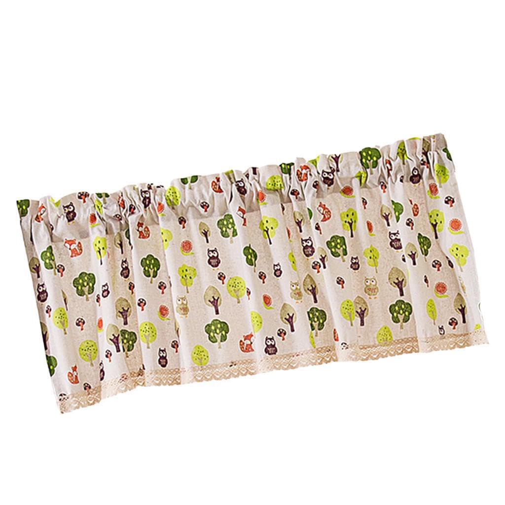 QIXCXAZ Privacy Curtain Sheer Tier Chic Kitchen Window Curtain Offering Stylish Appeal For Laundry And Bathroom Areas Window Valance Drape Voile Tailored Tier