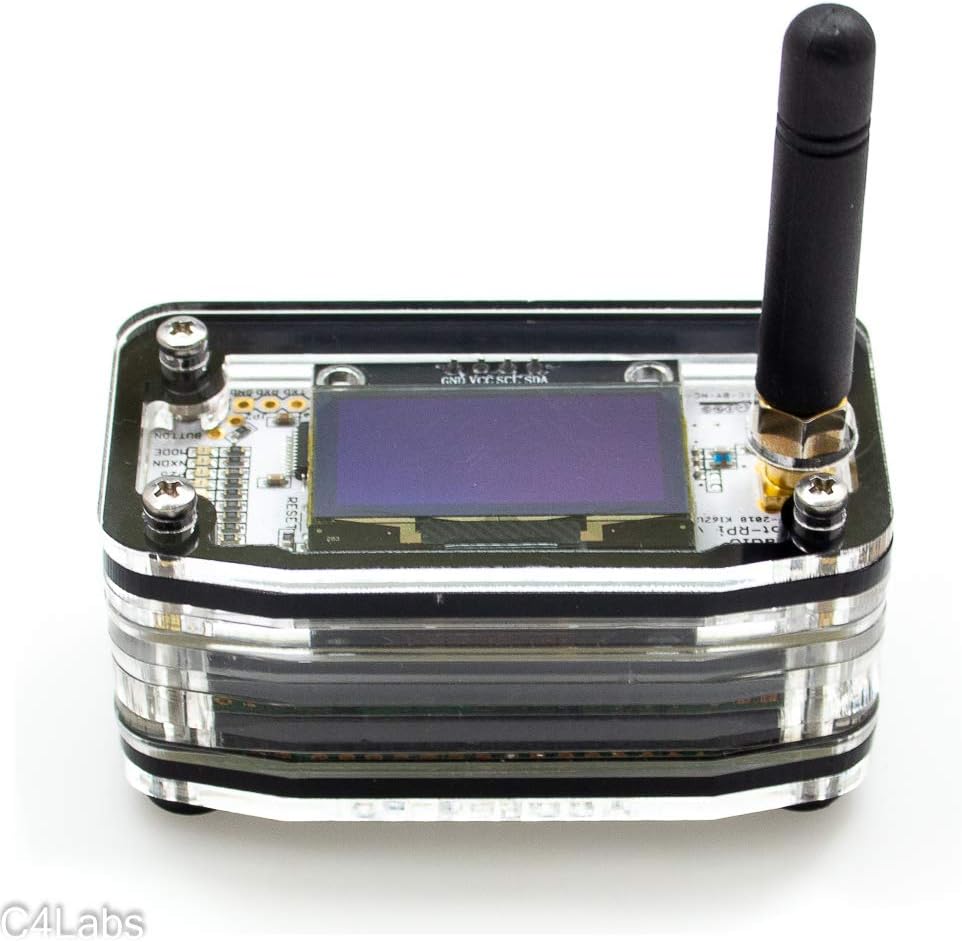 ZRZ-1AS case for Raspberry Pi Zero/Zero W & ZUMspot with Attached 1.3″ OLED