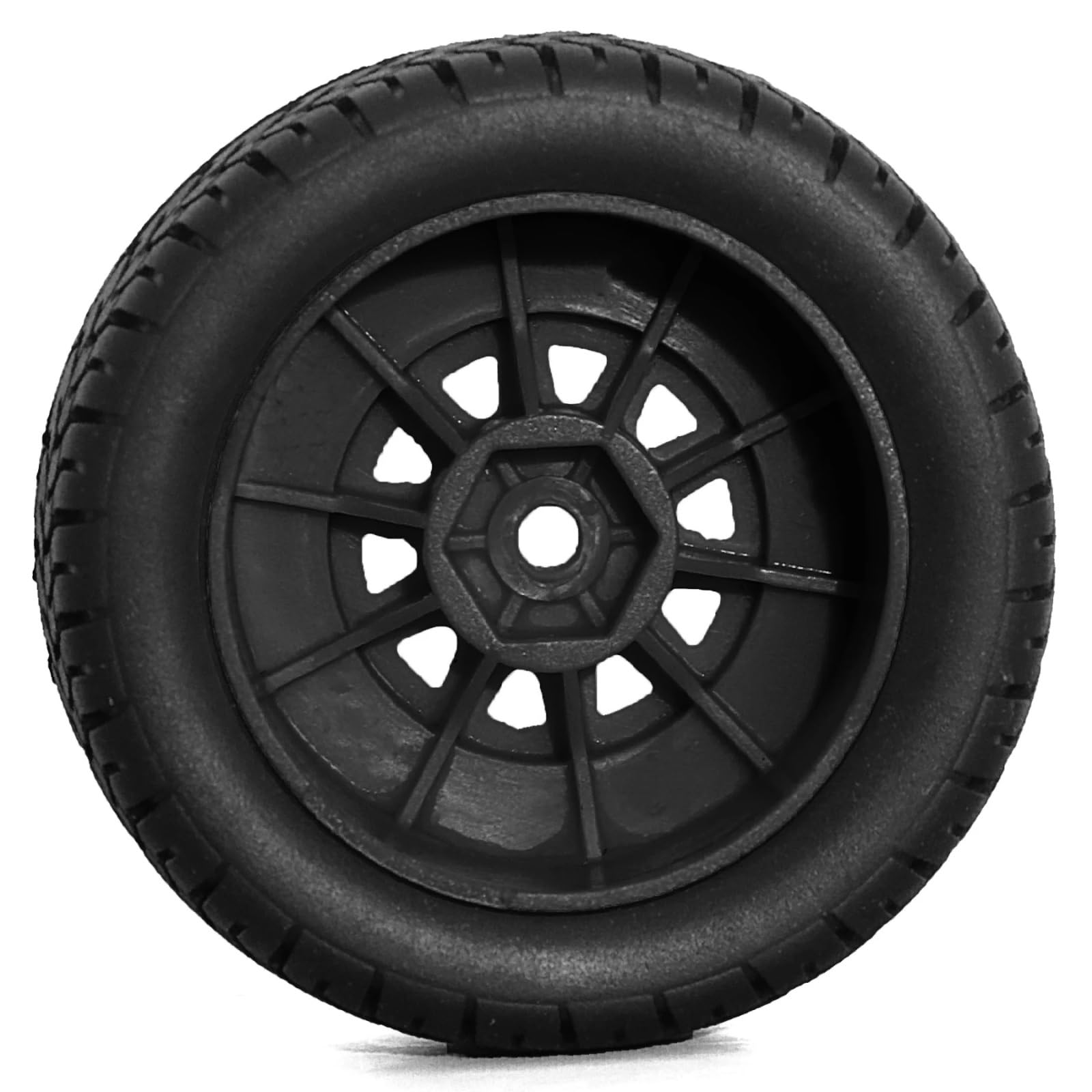 Per 1:14 1:16 Pneumatici Delle Ruote Camion Gomma Cerchi Esagonali Universali 4WD Telecomando Off Road Car Modello RC Accessorio Ricambio Sostituisci Ricambi Pneumatici RC