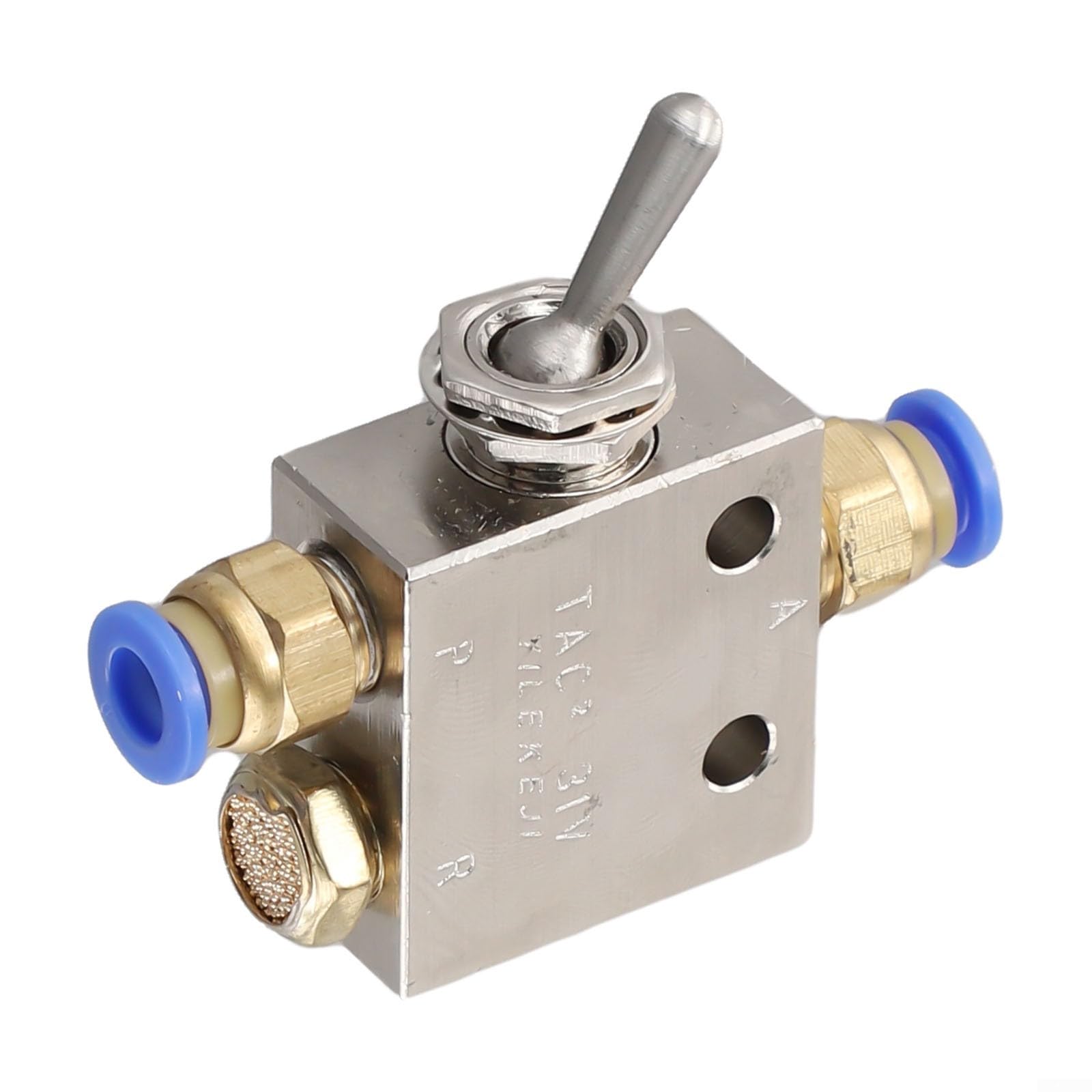 Pneumatic Valve TAC2-31V 2 Position,3 Way Toggle Mechanical Valve With 6Mm Connector For Industrial Air Control Systems