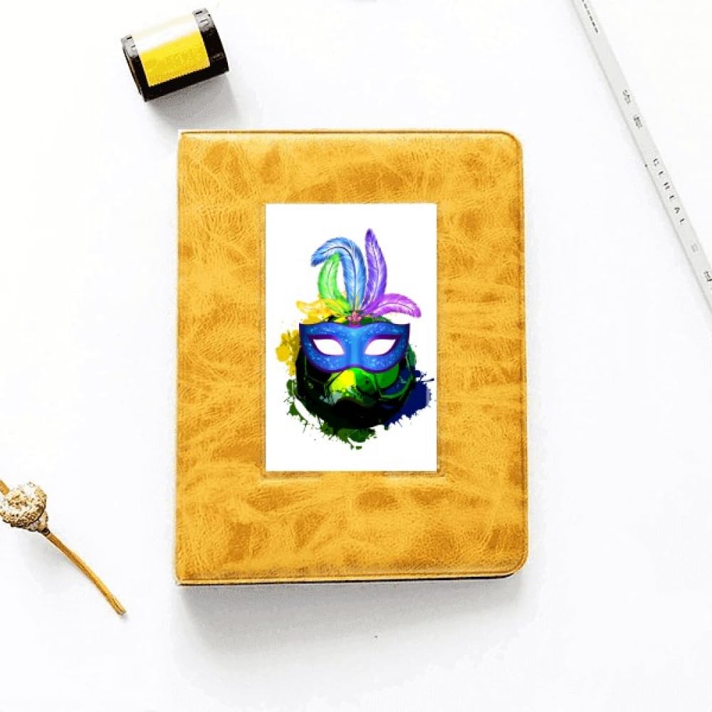 no/no Rio Brazil Carnival Head Feathers Photo Album Family Wedding Picture 4x6