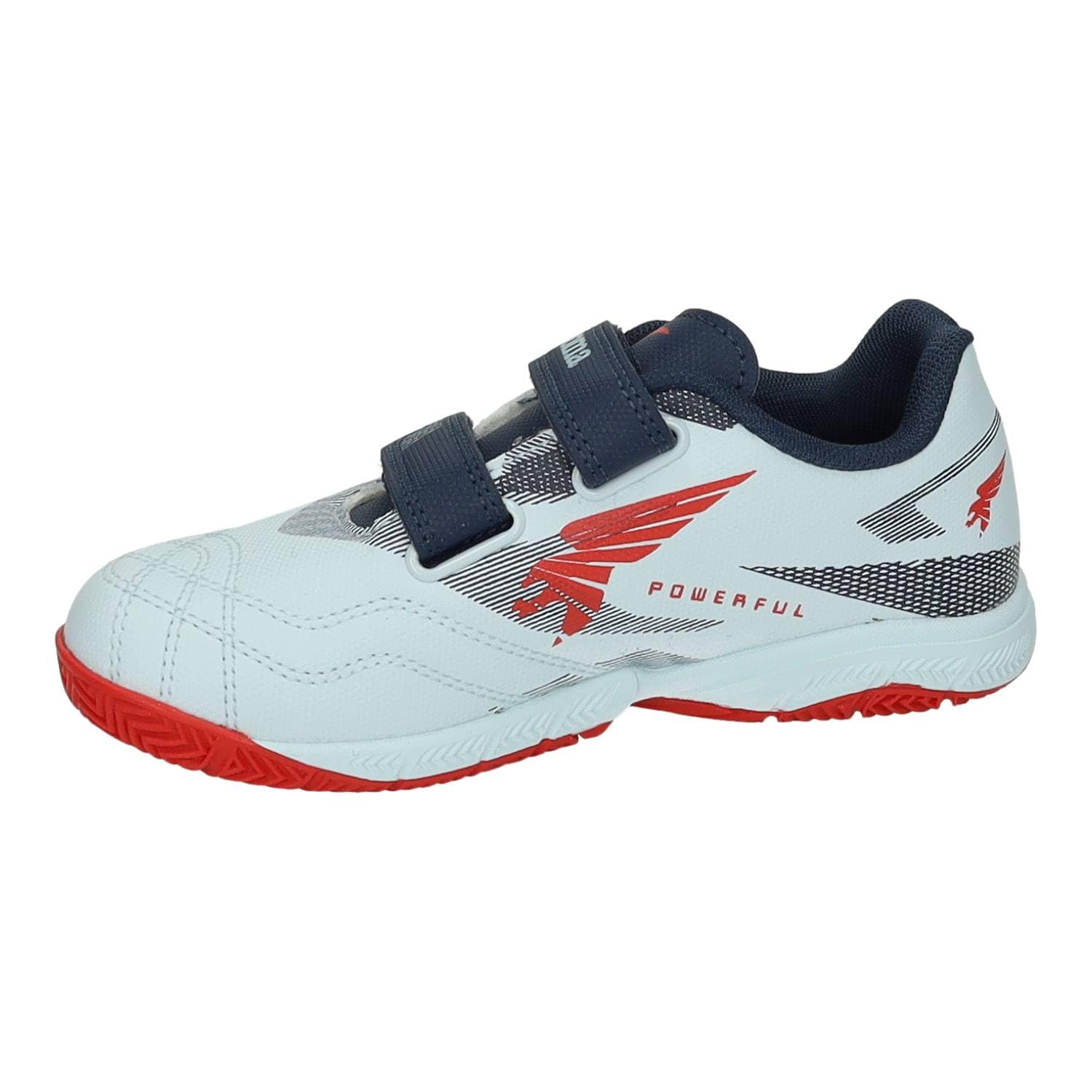 Joma POJW2505 Botas de fútbol Sala Joma Indoor con Doble Cierre adherente, Transpirables, Suela Durability y Gran Comodidad NIÑO Deportivos