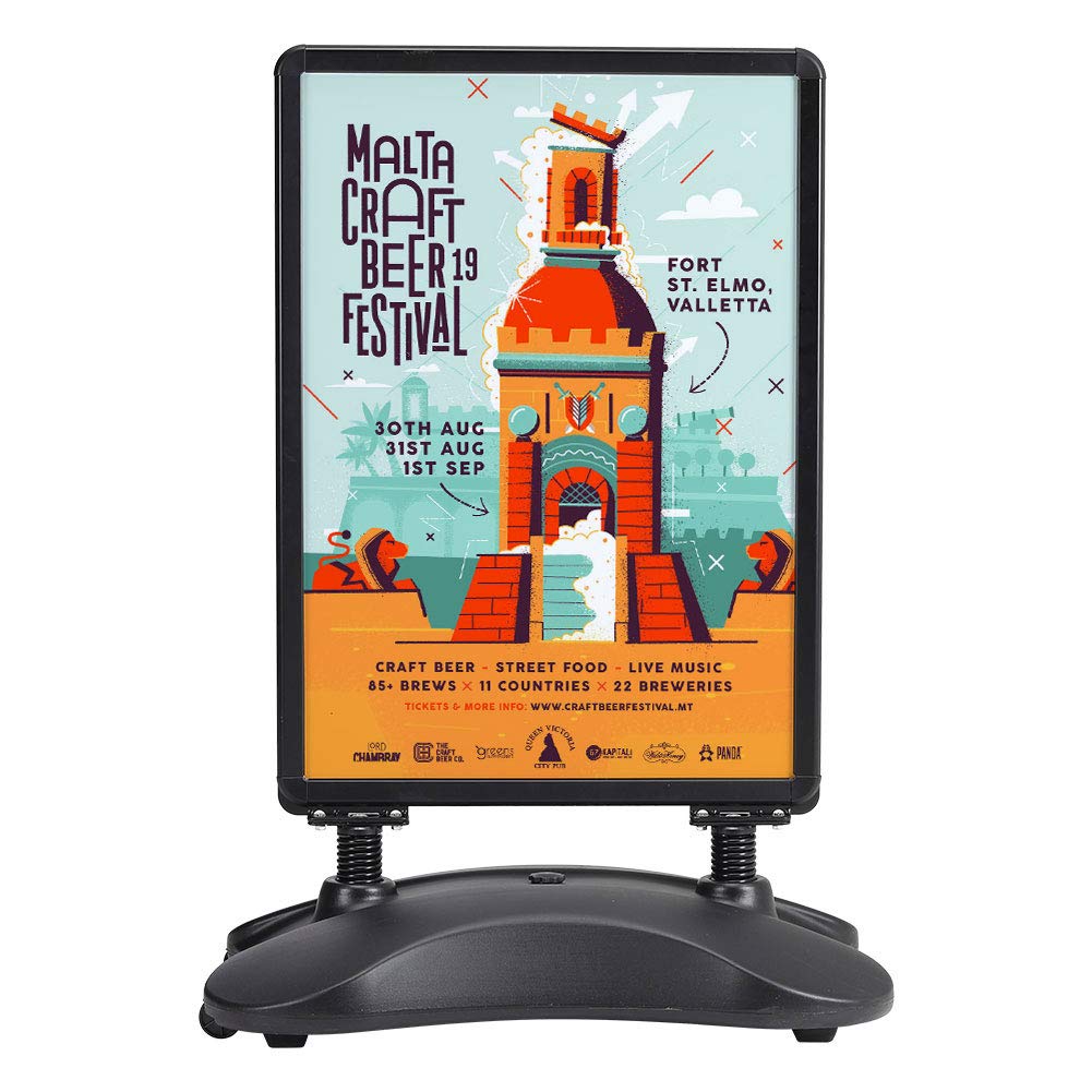 Buy A1 Outdoor Pavement Display Board,Weatherproof ABoard Sign