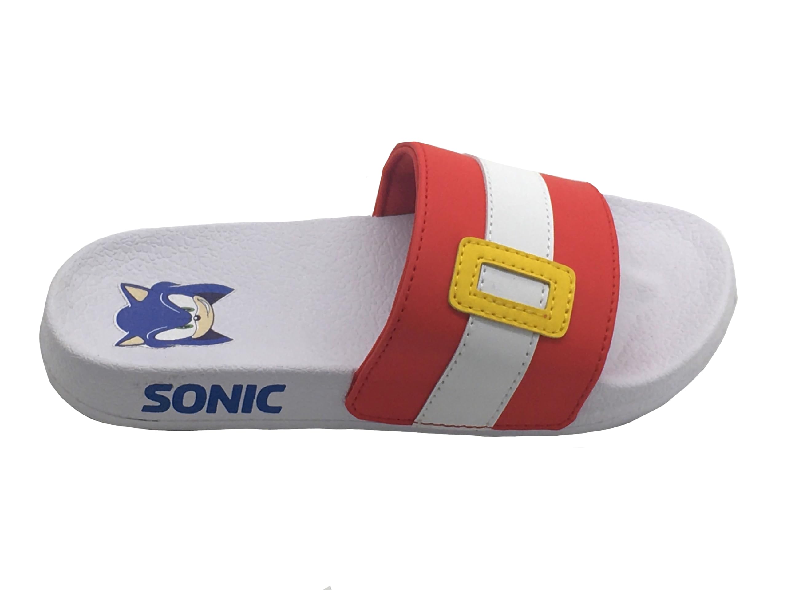 Sonic The Hedgehog Tongs de piscine pour garcons ou filles, Sandales pour enfants, Pantoufles de Plage, bleu, Taille 28-36 EU