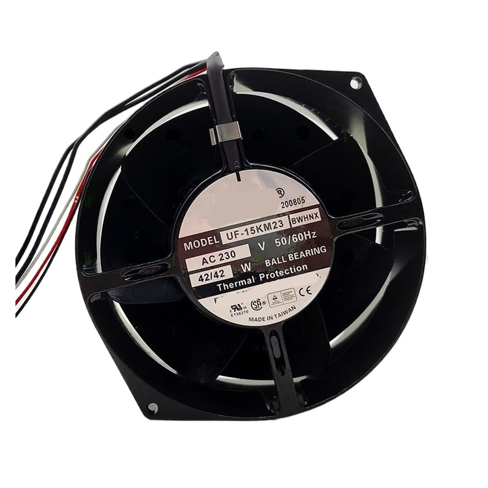 YMUGUEGH UF-15KM23BWHNX 230V 42W 17251 17CM Cooling Fan