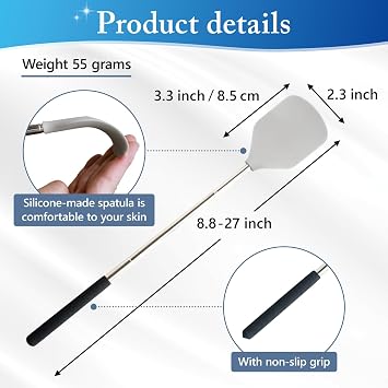 Telescopic Cream Applicator for Back (Large Area)