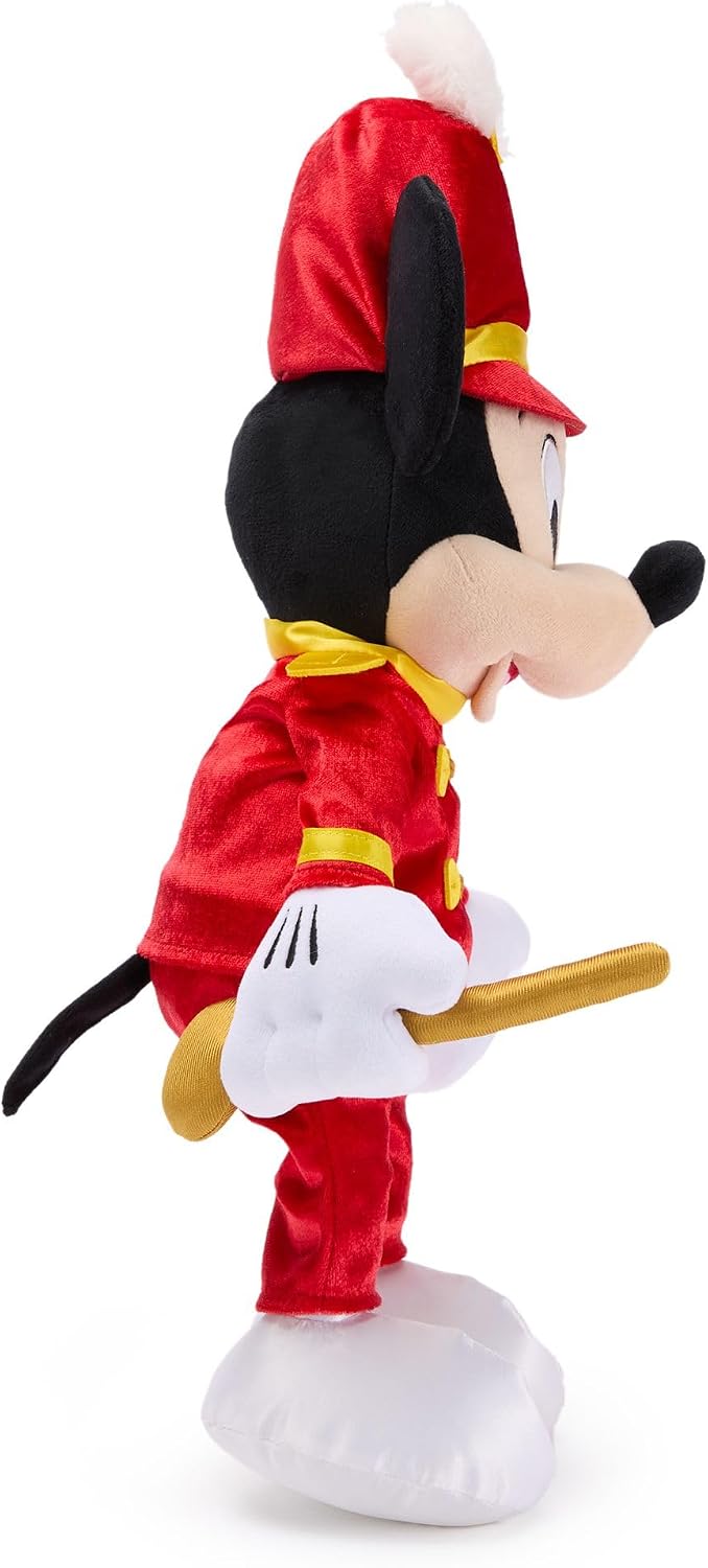 Disney Store Official The Mickey Mouse Club 70th Anniversary Musical Plush – 18'' – Plays The Mickey Mouse March Theme Song - Wears a Shimmering Bandleader Outfit - Collectible Disney Plush