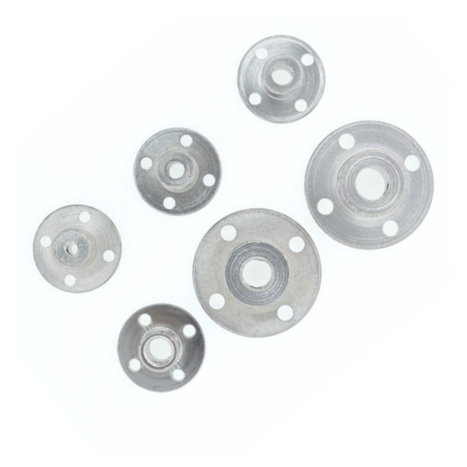 accoppiamento flangia in alluminio, Giunto albero motore con flangia rigida di diverse dimensioni(8mm)