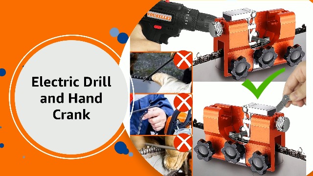Amazon.com : VOUSXLLEZ 2025 Upgraded Chainsaw Sharpener,Chain Saw