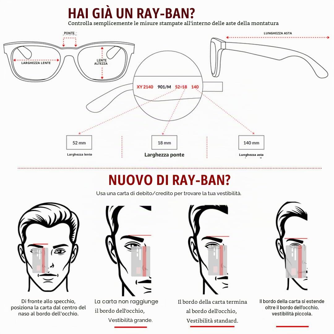 Ray-Ban Rb2231 Raimond Occhiali Unisex - Adulto