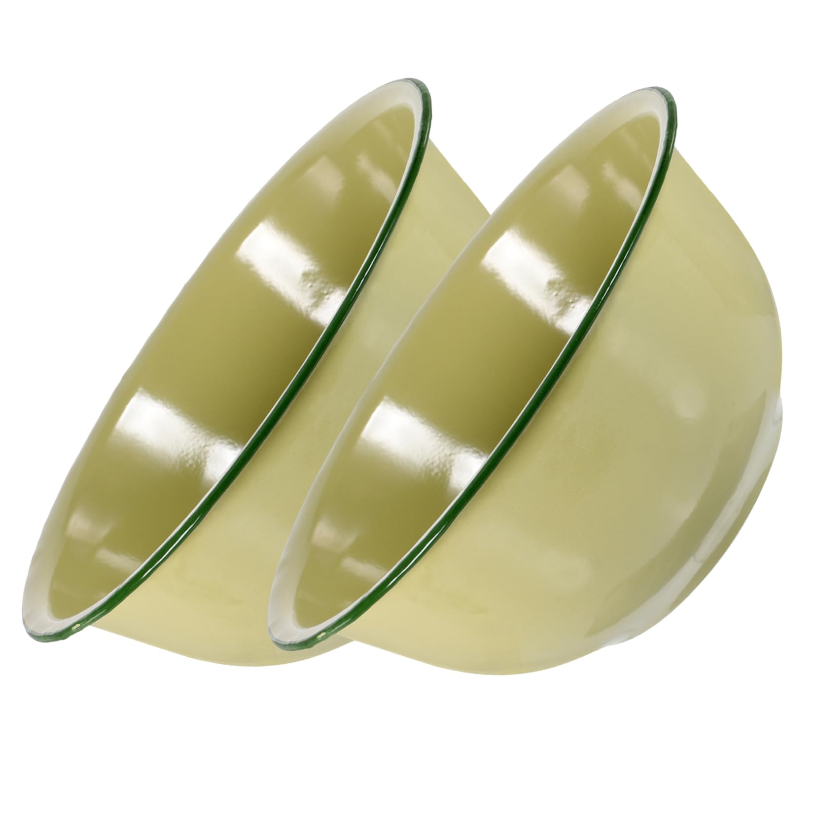 Emaille-Schüsseln Set 4-tlg - Suppenschüsseln Für Küche & Gastronomie